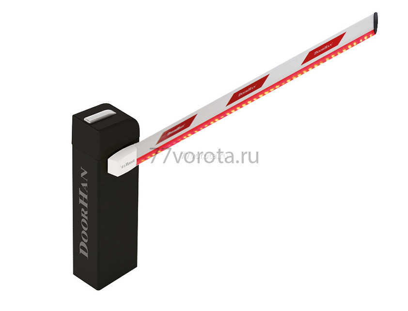 Шлагбаум с мобильным управлением DoorHan BARRIER-PRO6000LED 6 м - фото 1